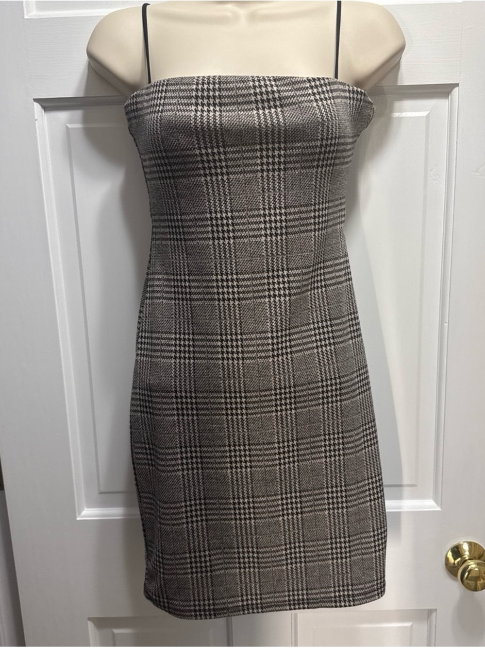 Windsor perfect style plaid mini dress